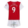 Officiële Voetbalshirt + Korte Broek Arsenal Lacazette 9 Thuis 2022-23 - Kids